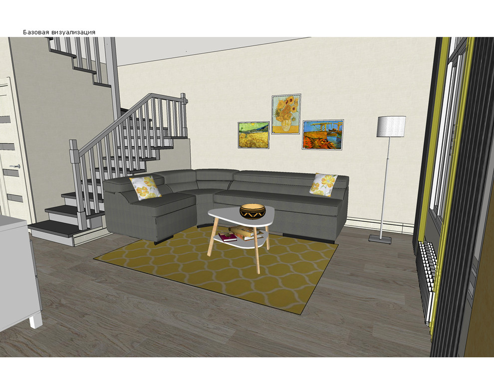 Дом в цветах Ван Гога