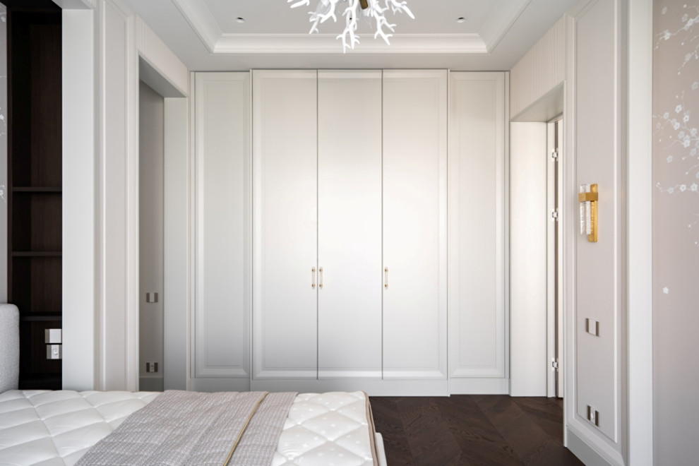 Шикарная квартира с белой мебелью