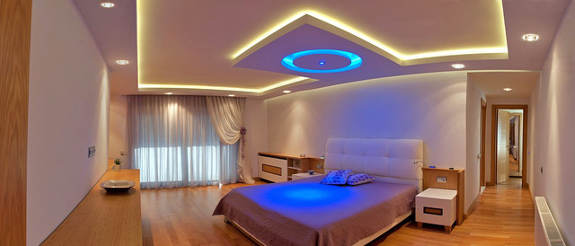 Master bedroom.. contemporary-sovrum