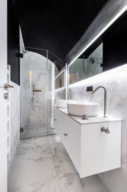 Saint Sulpice contemporary-bathroom