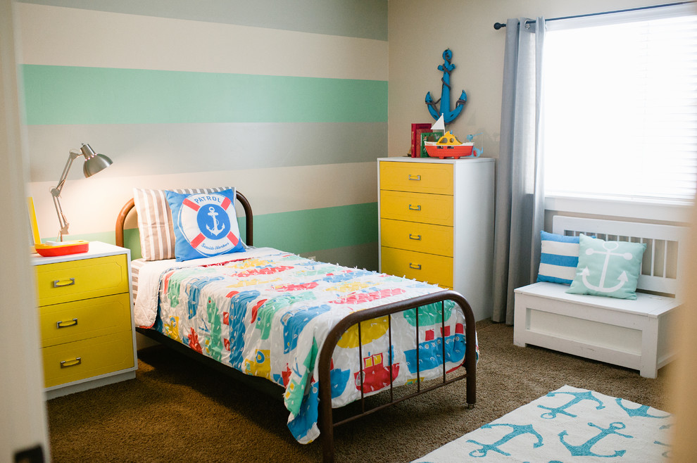 Photo of a contemporary kids' room in Salt Lake City.