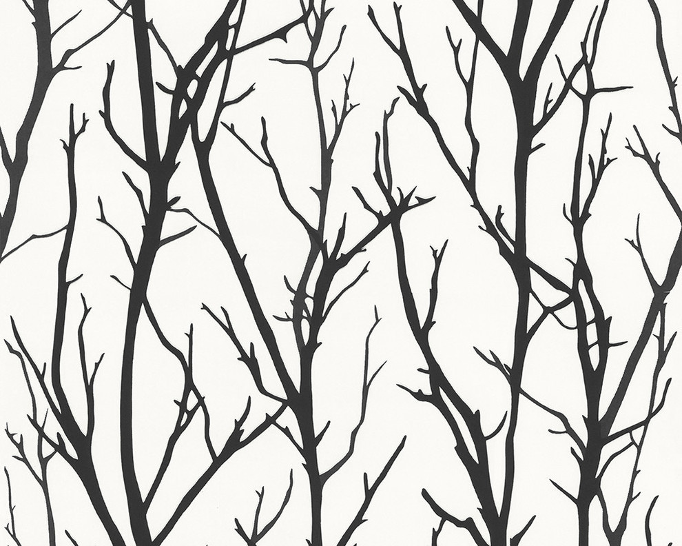 Branch Wallpaper, Contemporary Wallpaper by Designers Wallpaper