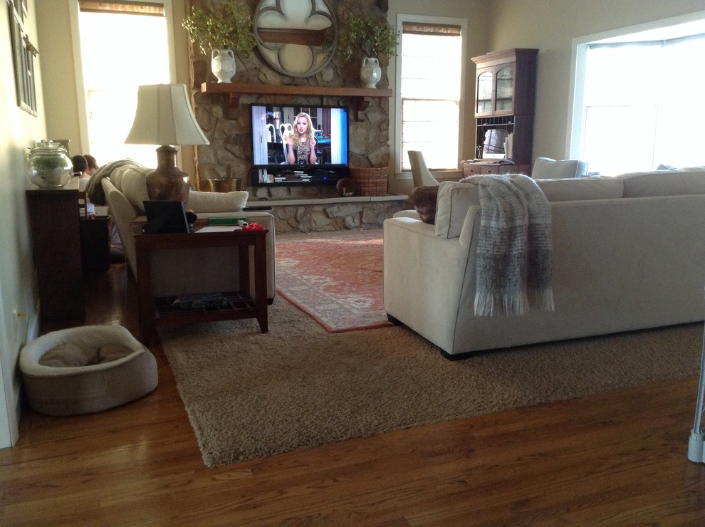Inset Rug Example High traffic carpet? Inset carpet ideas? | Houzz Forum
