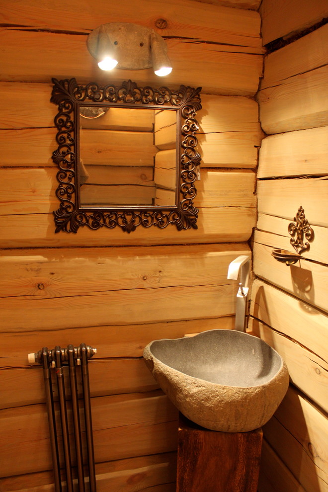 Баня из лафета