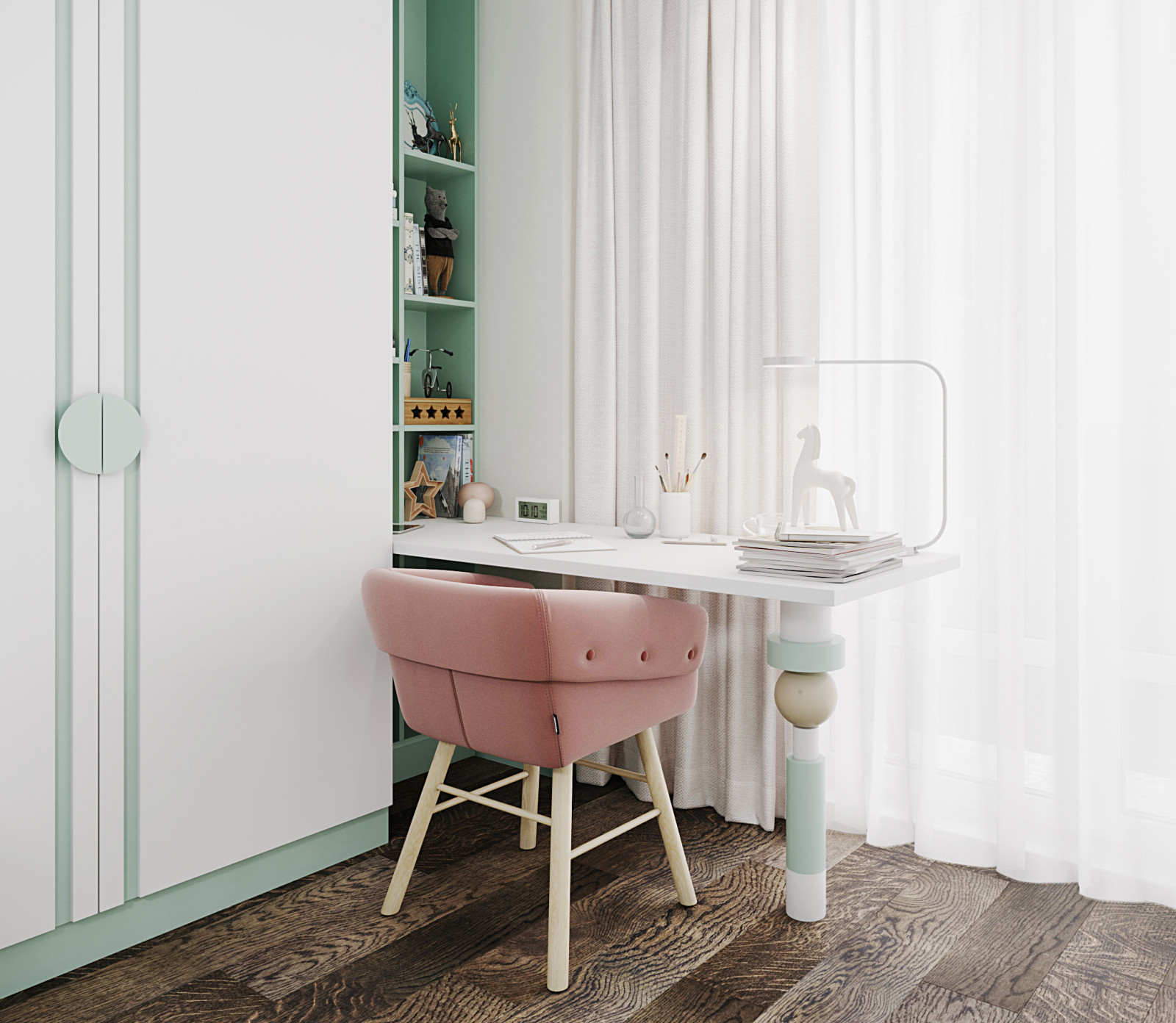 Детская комната для девочки