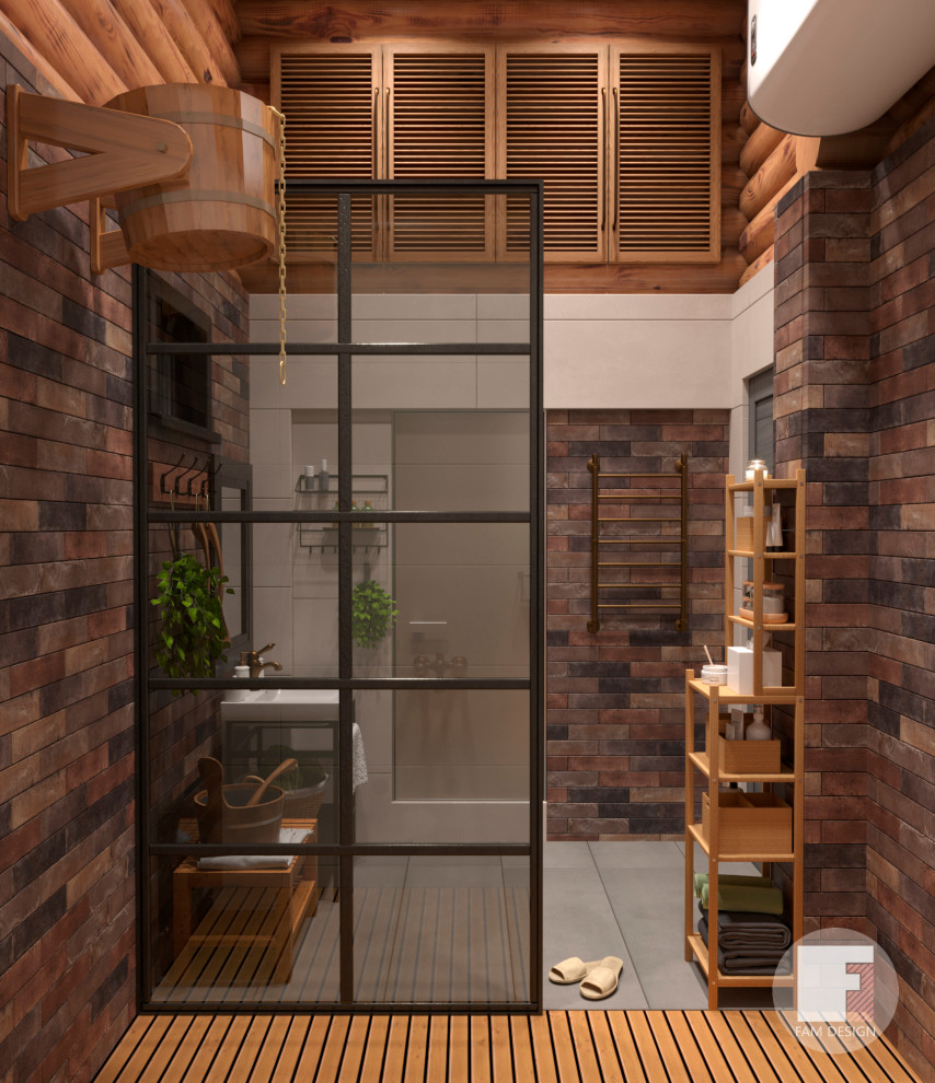 Баня в стиле лофт