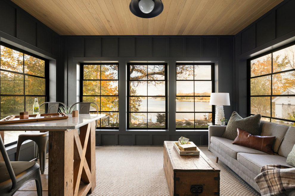 Lake House - Transitional - Sunroom - Minneapolis - by Thompson ...