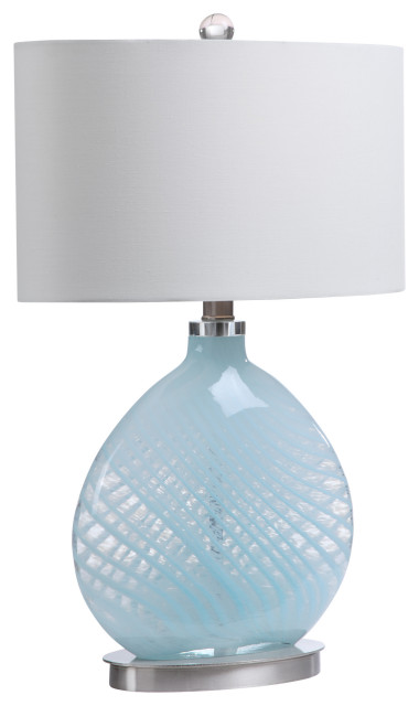 Uttermost Aquata Glass Table Lamp