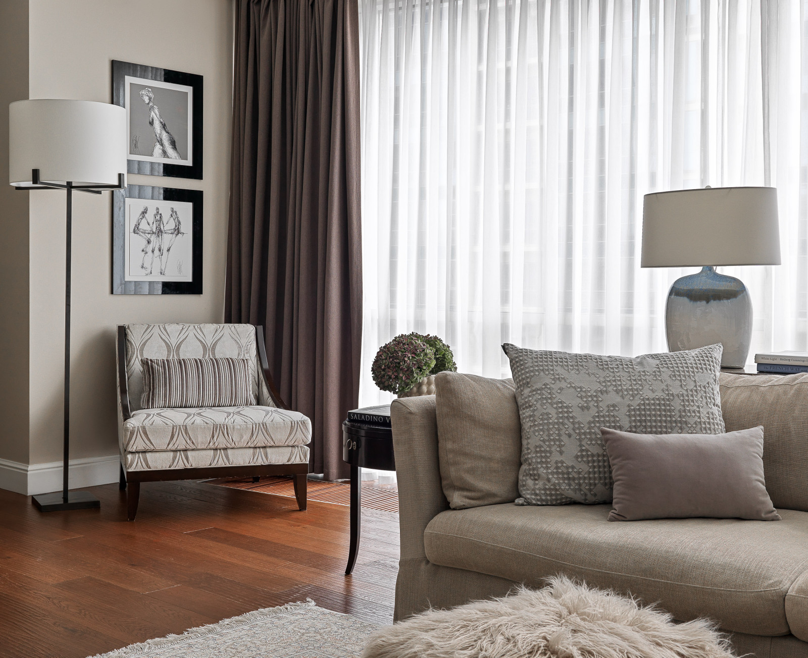 Квартира в светлых тонах