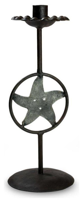 Starlight Iron Candleholder