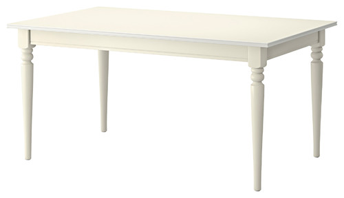 Ikea ingatorp white table top chipping off how do i repair this? than Ikea ingatorp træ