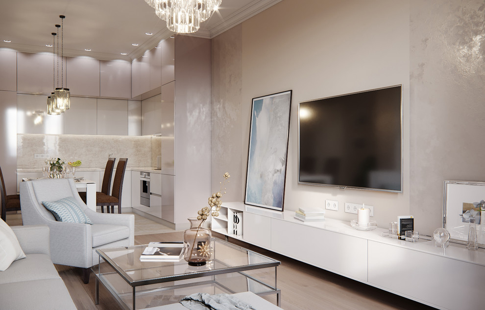 Кухня-гостиная для дизайнера Ксении Хоняковой Smart interior