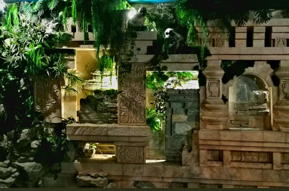 Сауна в индийском стиле