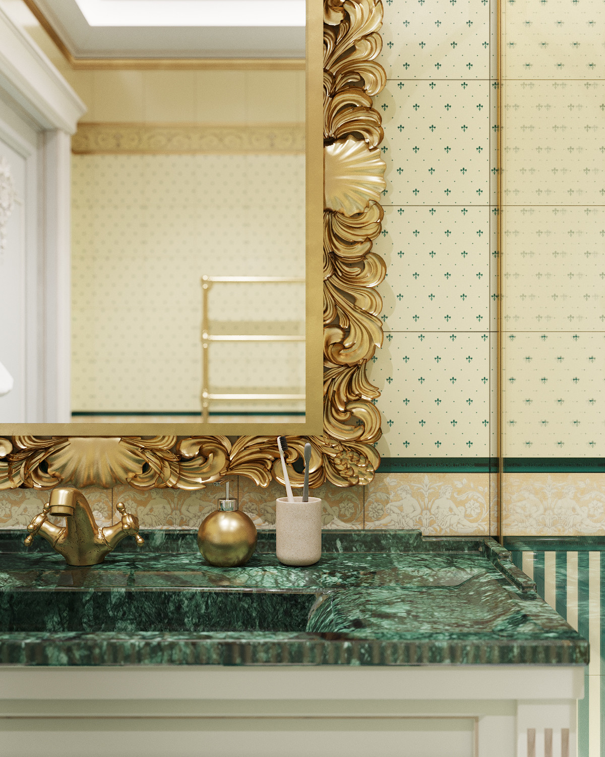 Дизайн интерьера загородного дома в классическом стиле