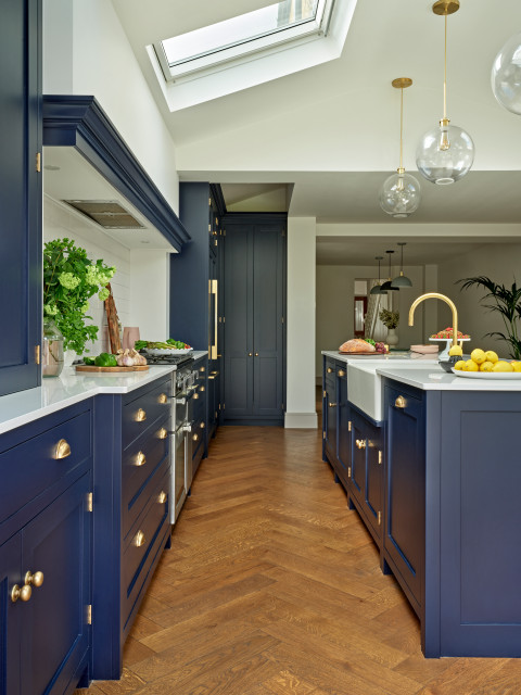 Worcester Park Kitchen transitional-kitchen