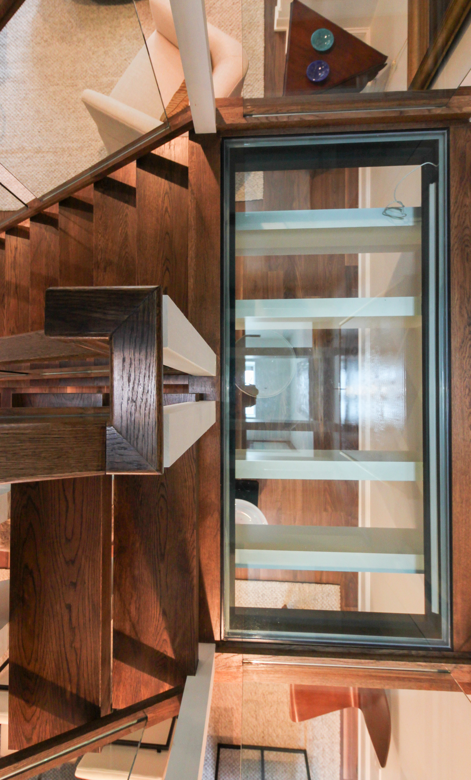 68_Innovative and Ultra-modern Stairs with Glass Landings, Washington DC 20009