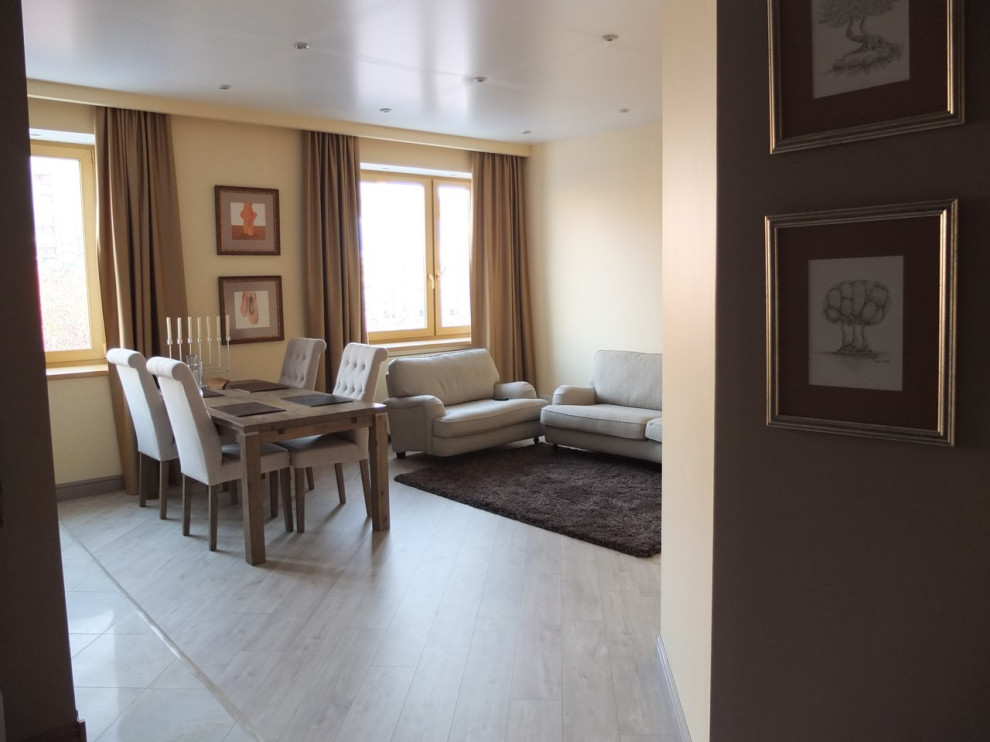 Реализация дизайн-проекта 3-х км кв 65 кв.м 1