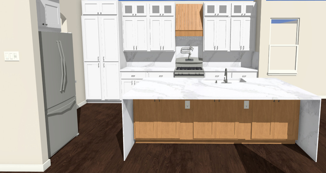 Contemporary KItchen Remodeling in Cypress