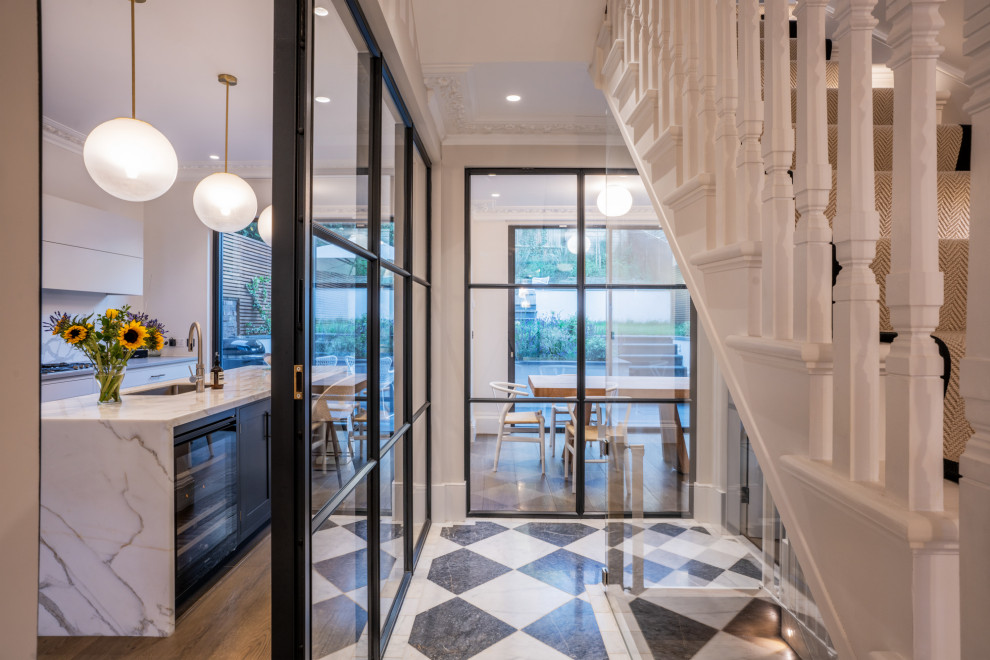 Contemporary double fronted Edwardian terrace