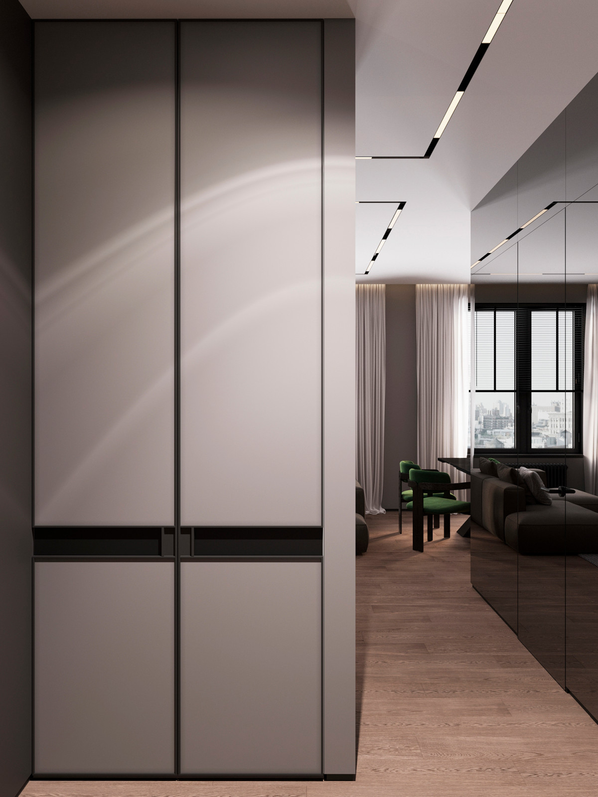 Дизайн-проект квартиры в ЖК «Фонвизинский» 83 кв.м