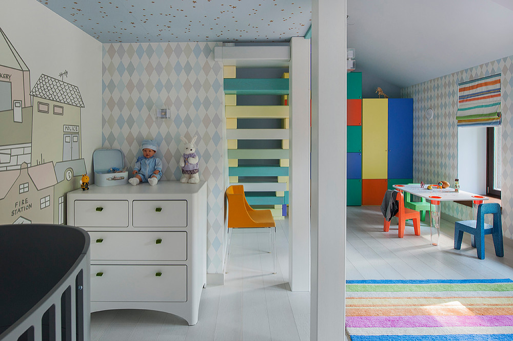 Детская зона в загородном доме