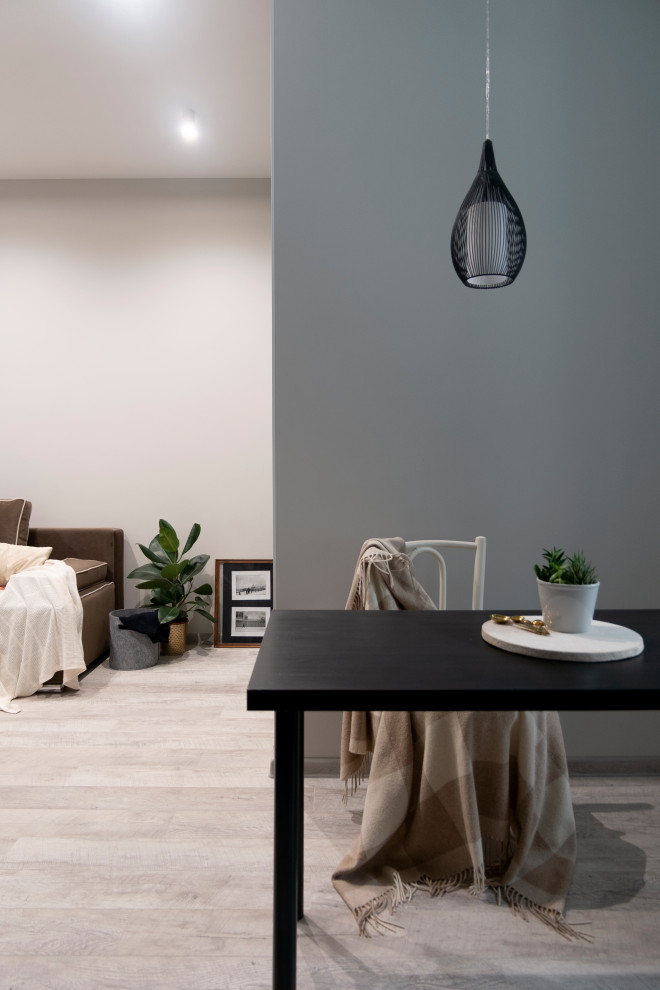 Компактная студия с выделенной спальней