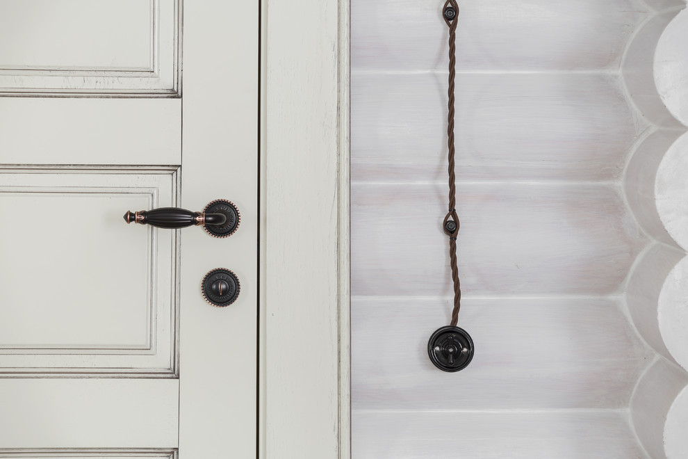 Интерьер в бревенчатом доме в Эсто-Садок