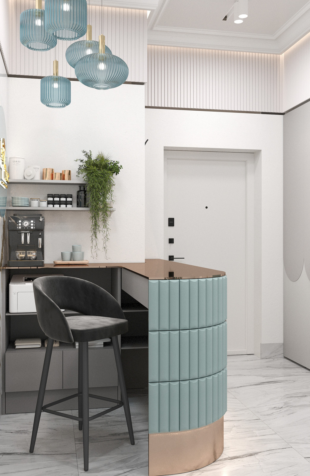 Салон красоты дизайн интерьера