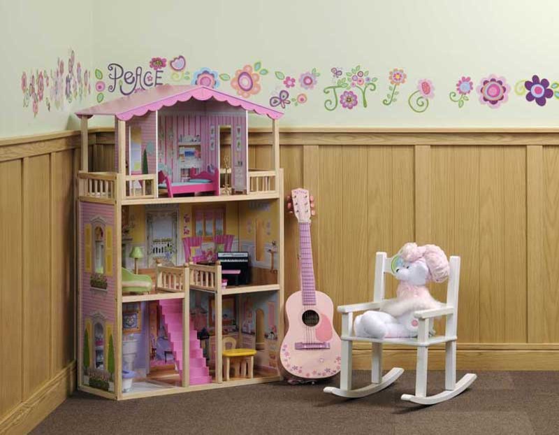Design ideas for a traditional kids' room in Cleveland.