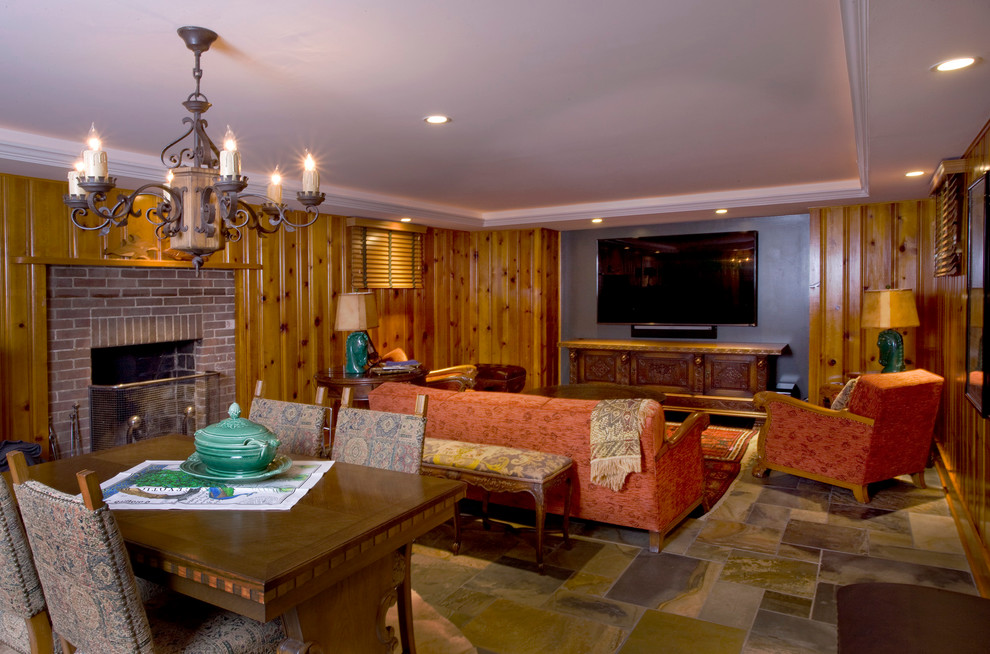 Home design - transitional home design idea in Chicago