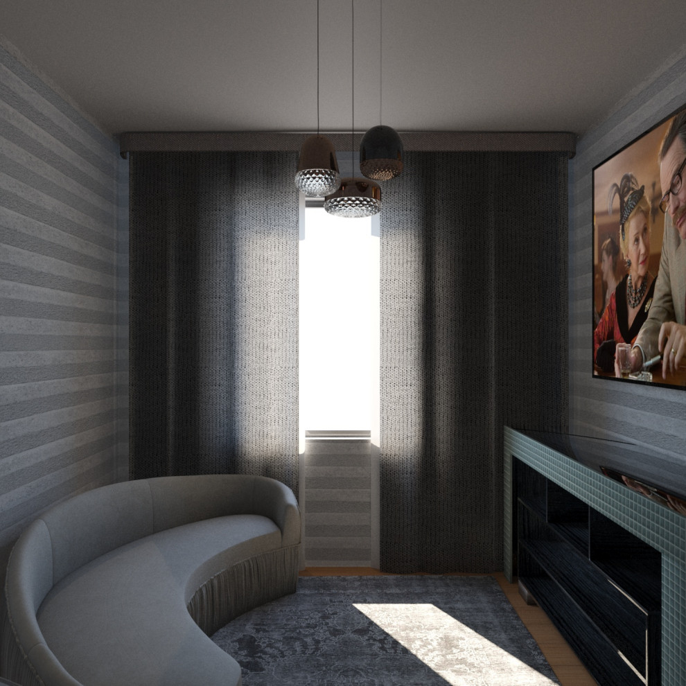 Визуализация Современной Спальни