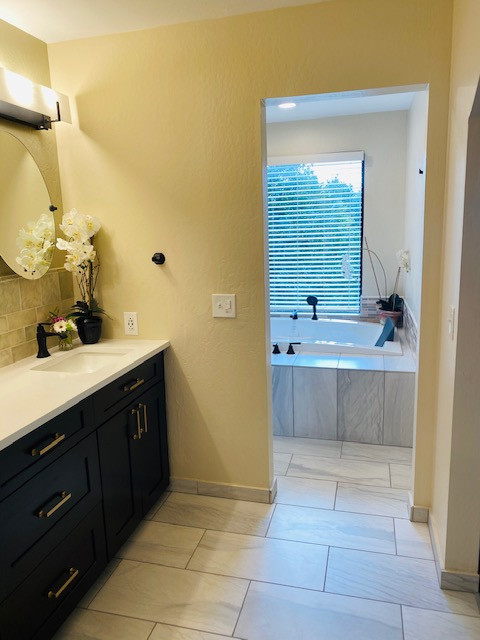Montclair Calming Master Bathroom