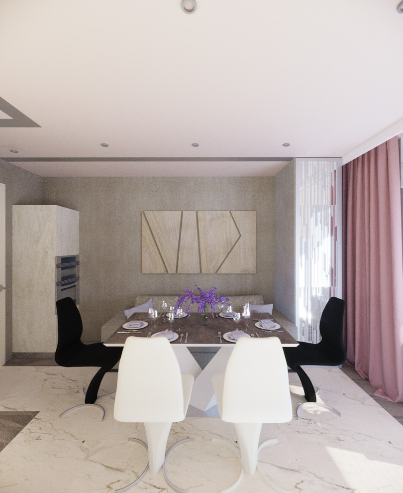 Дизайн 3-х комнатной квартира в современном стиле