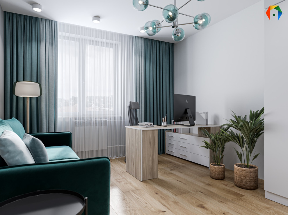 Золотой треугольник. Дизайн проект с преобладающим скандинавским стилем