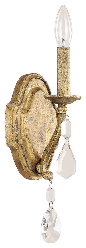Capital Lighting 1616-CR Blakely 13" Tall Wall Sconce - Antique Gold