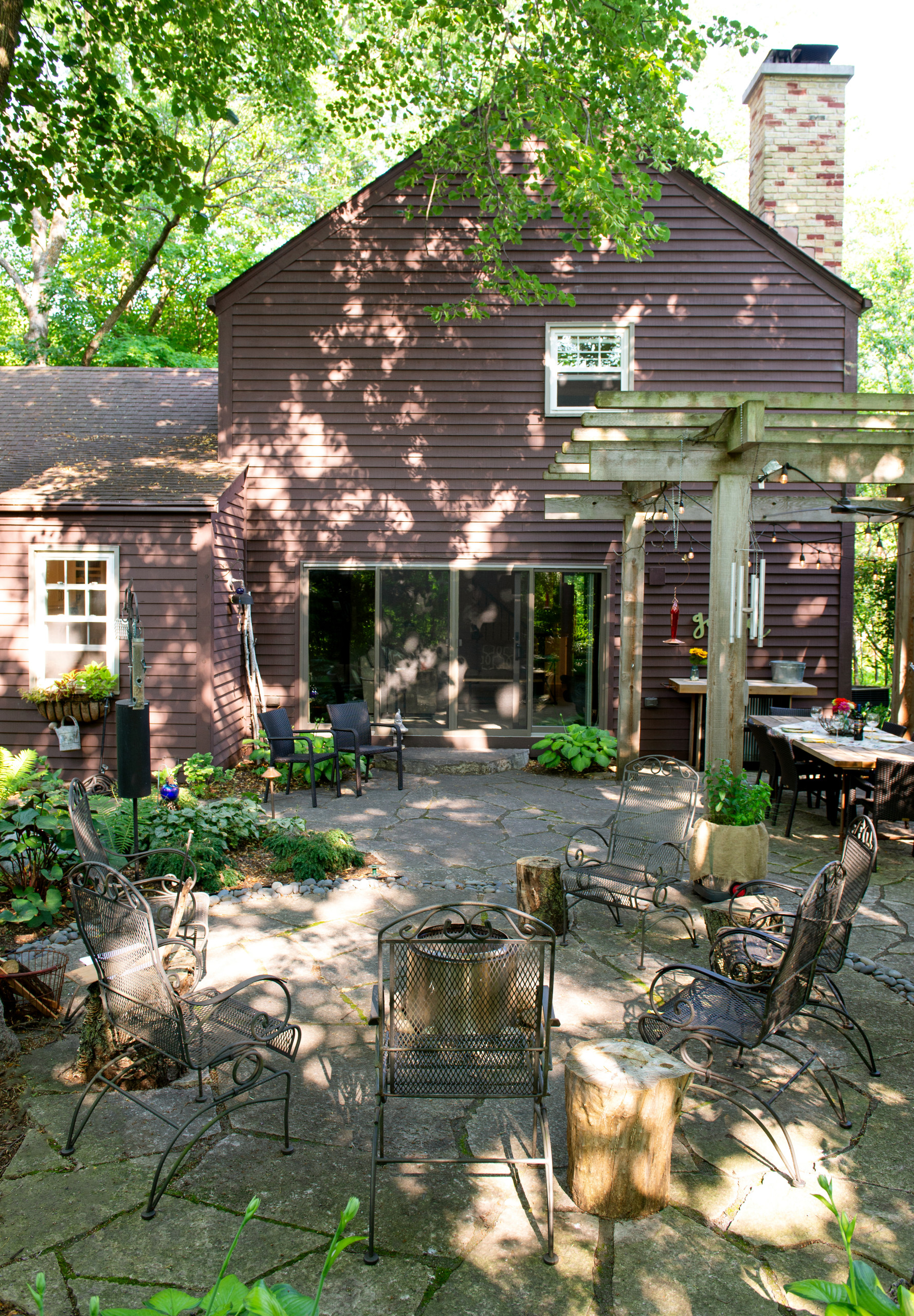 Rustic Backyard Patio - Cedarburg, WI