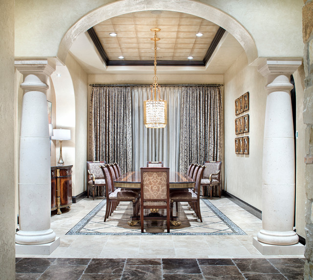 Tuscan Transitional mediterraneo-comedor