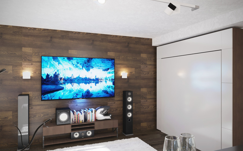 Холостяцкая квартира (гостиная)