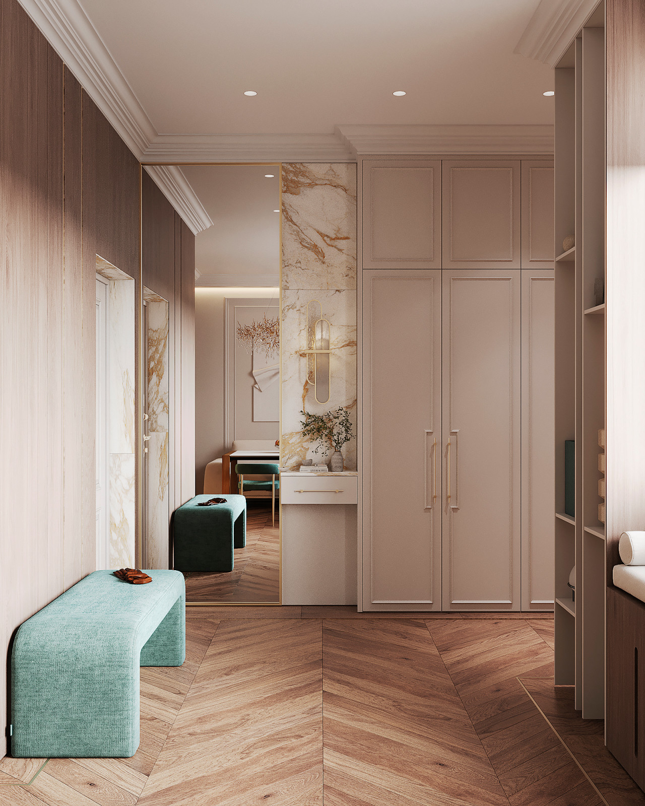 Дизайн квартиры в ЖК "Наследие",  г.Тула