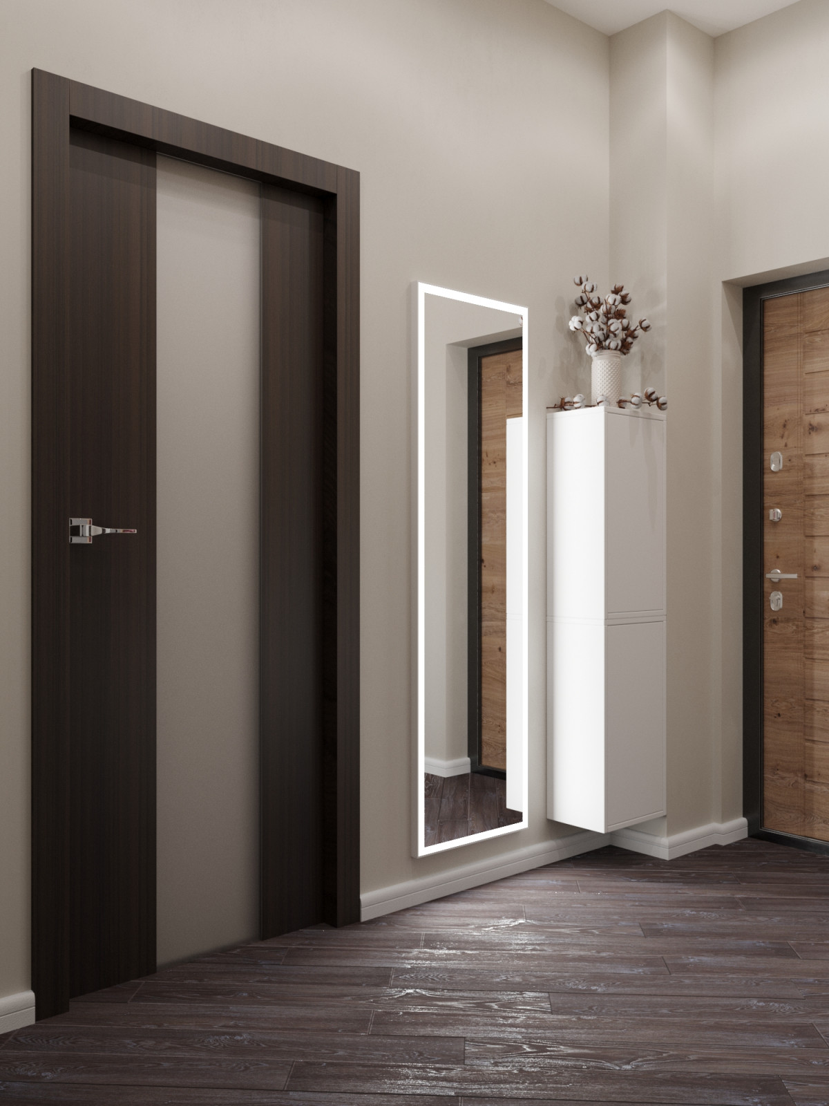 Квартира девушки, Москва