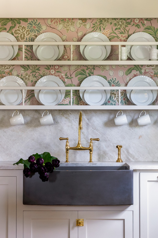 Example of a cottage kitchen design in Salt Lake City