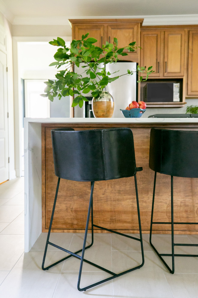 Inspiration for a transitional kitchen remodel in Baltimore