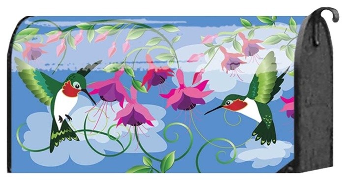 Mailbox Cover Hummingbirds