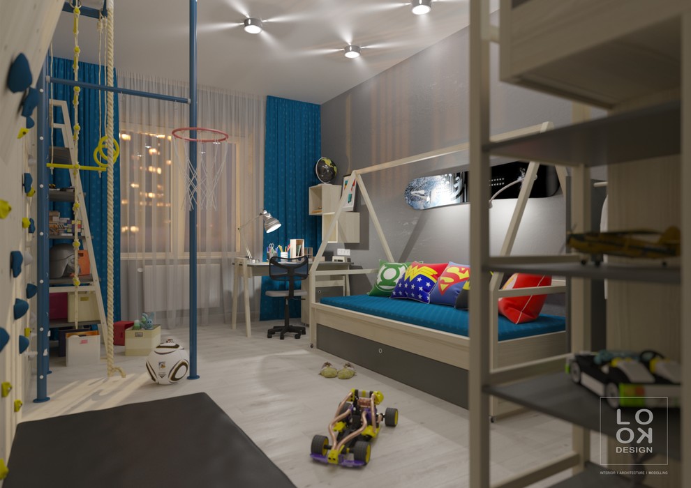 ДЕТСКАЯ КОМНАТА для двух мальчиков  Коллекция мебели Spot by VOX