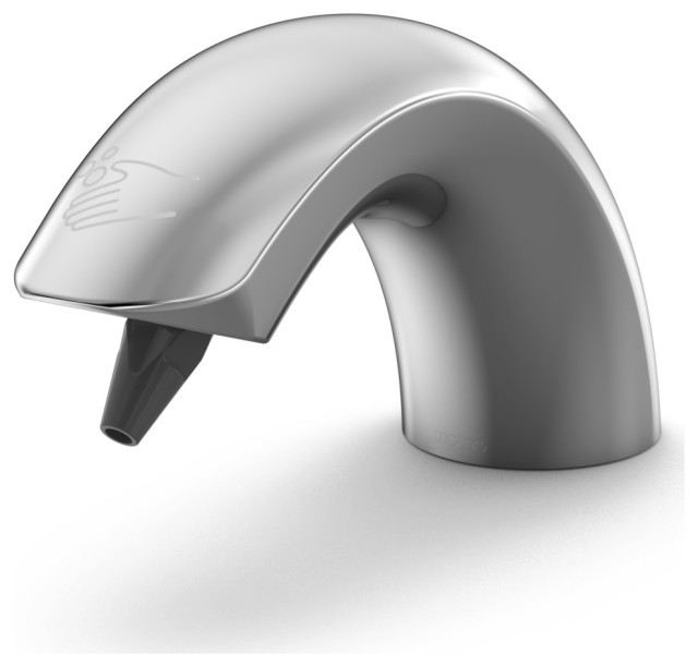Toto Touchless Auto Soap Dispenser With Spout Chrome Plated