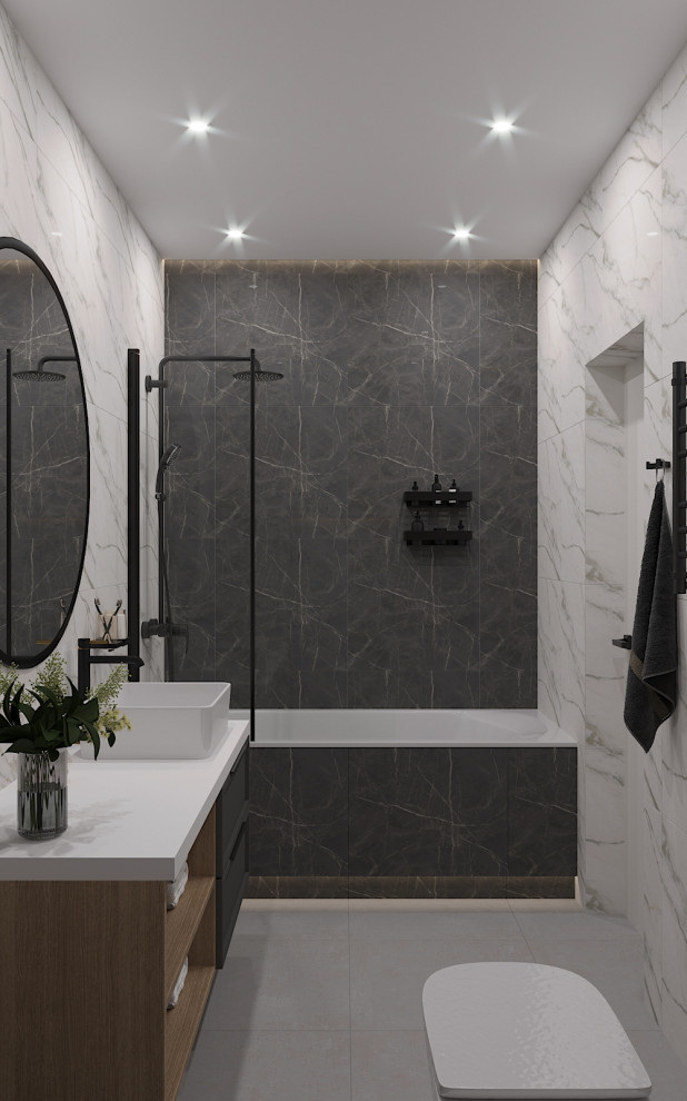 Дизайн-проект квартиры, площадью 126,2 м2