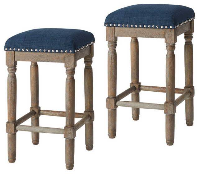 Cirque Rustic Farmhouse Dining Table French Country Bar Stools And