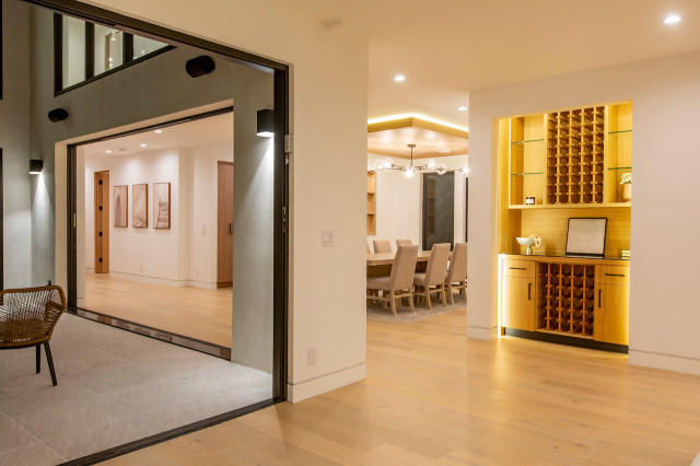 Custom New Construction contemporary-wine-cellar