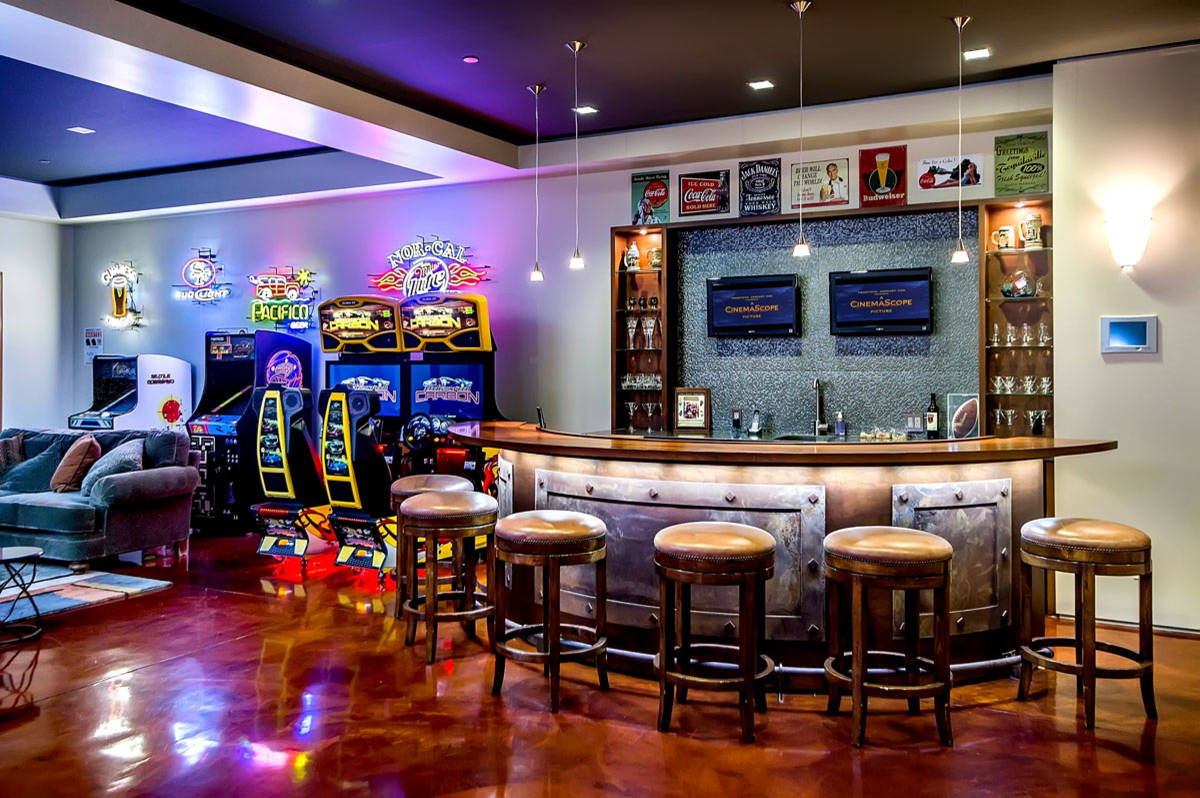 75 Game Room Ideas You'll Love - January, 2026 | Houzz, image size:1200x798
