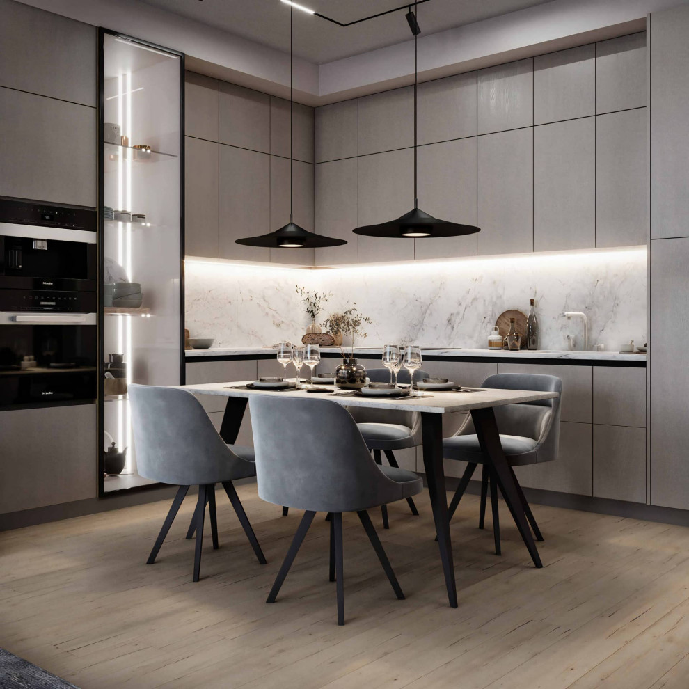 Дизайн и ремонт квартиры в ЖК «Хорошёвский» — Неоклассика для кота